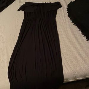 Free bird black flowy dress!